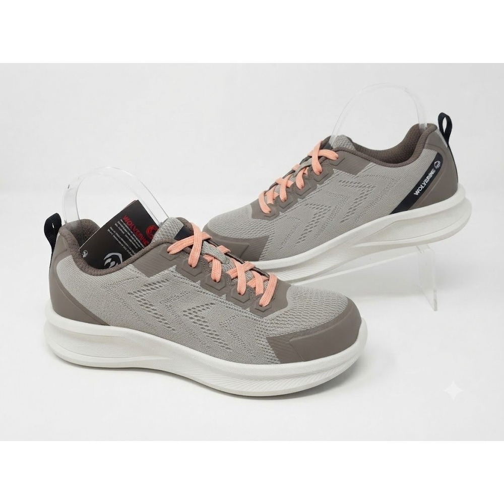 Wolverine‎ Bolt Knit DSPRG Womens 7 Work Shoes CarbonMAX Toe Grey W231010 NEW